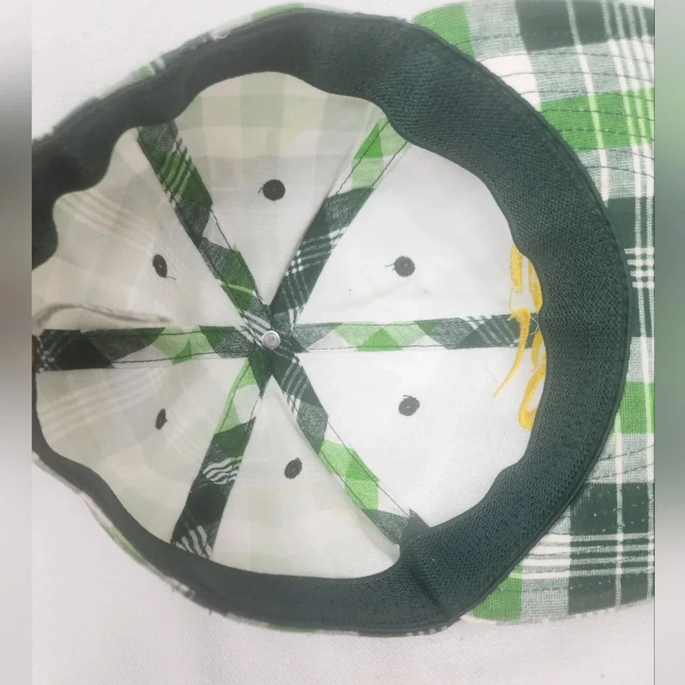 Nike 6.0 Kids Plaid Stretch Fitted Hat